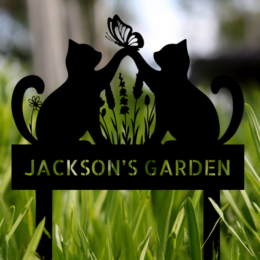 Purrsonalized Cat Metal Sign