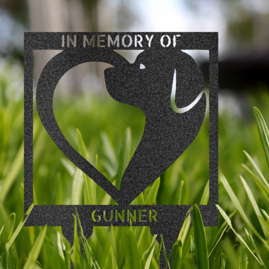 Dog Memorial Sign