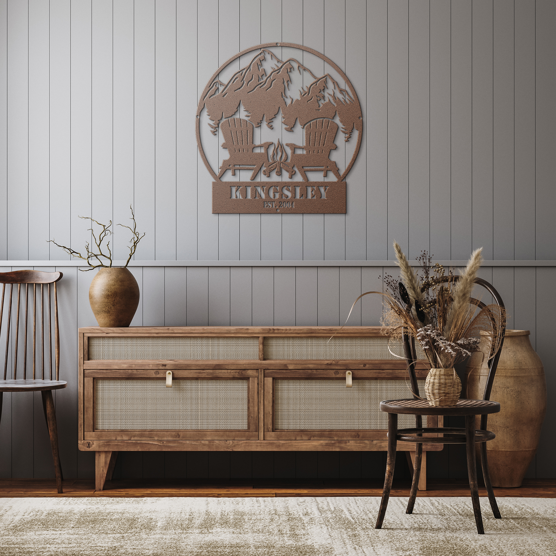 Personalized_Camping_Sign_Copper_Rustic_Hallway_Mockup.png